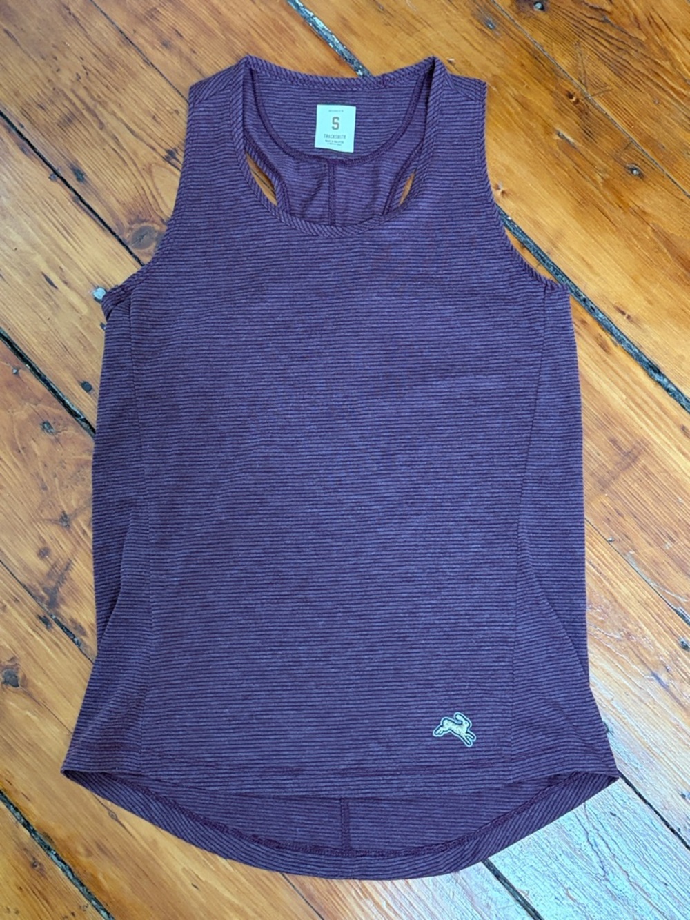 Tracksmith Women’s Maroon Racerback Tank Top